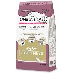 UNICA Adult Sterilized Lightness Сухой корм для стерилизованных кошек, с уткой, 1,5 кг