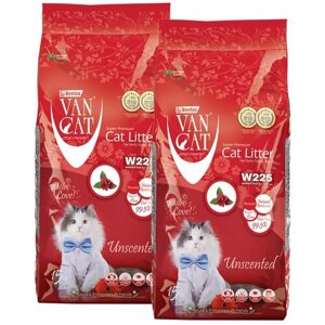 VAN CAT NATURAL наполнитель комкующийся для туалета кошек 100 % Натуральный (15 + 15 кг)