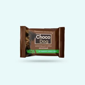 Веда VEDA 10шт х 15г Choco Dog шоколад белый для собак