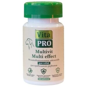 Vita PRO Multivit Multi Effect для собак , 100 таб.