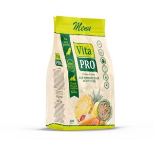 Vita Pro / VITA PRO основной корм для волнистых попугаев 500гр