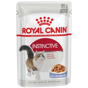 Влажный корм для кошек Royal Canin Instinctive 10 шт. х 85 г (кусочки в желе)