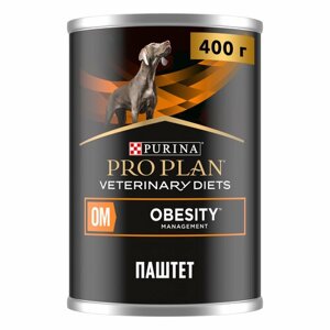 Влажный корм для собак Pro Plan Veterinary Diets Obesity Management при ожирении 400 г