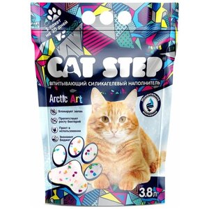 Впитывающий наполнитель Cat Step Arctic Art, 3.8л, 1 шт.