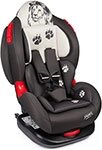 Автокресло Siger Кокон ISOFIX, гр. I/II, 9-25 кг, 1-7 лет, серо-бежевый, лев , KRES3596