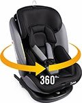 Автокресло Zlatek Cruiser ISOFIX, гр. 0 /I/II/III, 0-36 кг, 0-12 лет, серо-черный , KRES3601