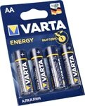 Батарейки VARTA energy AA бл. 4