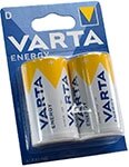 Батарейки VARTA energy D бл. 2