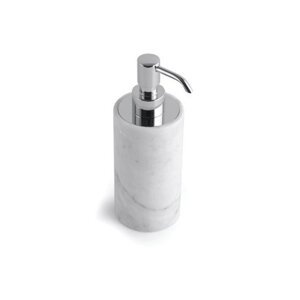 Bertocci Carrarino Дозатор для жидкого мыла, цвет Carrara/хром