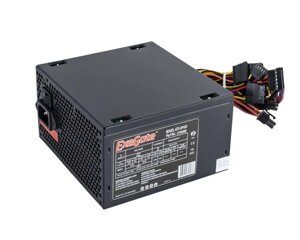 Блок питания ATX Exegate XP400 EX219459RUS-S 400W, SC, black, 12cm fan, 24p+4p, 3*SATA, 2*IDE, FDD + кабель 220V с защитой от выдергивания