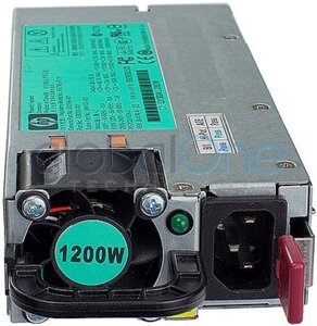 Блок питания HPE 660185R-001 1200W AC Common Slot (CS) Platinum Plus' hot-plug power supply восстановлено вендором, 12мес. гар