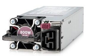 Блок питания HPE 865414-B211_drl_bundle) 800W Flex Slot Platinum Hot Plug Low Halogen Power Supply Kit (new pulled новый без упаковки)