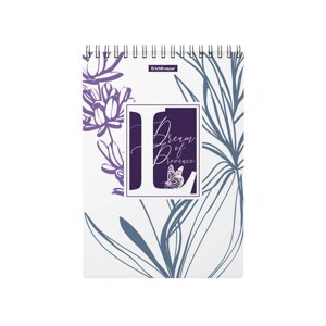 Блокнот Erich Krause "Lavender", А5, 80 листов, клетка