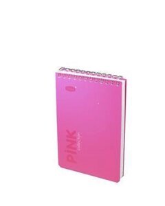 Блокнот «Neon pink», клетка, 50 листов, А6