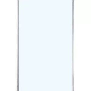 Боковая панель Vincea Slim Soft 100 хром стекло прозрачное