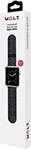 Браслет W. O. L. T. для Apple Watch 42 мм спортивный черный