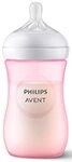 Бутылочка для кормления Philips Avent Natural Response, SCY903/11, 260 мл, 1 мес+розовая
