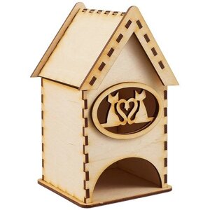 Чайный домик Сладкая парочка (13703) (игрушка из дерева) (упаковка)