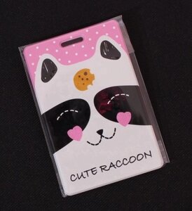 Чехол для карточек Cute Raccoon (ДК2017-114)