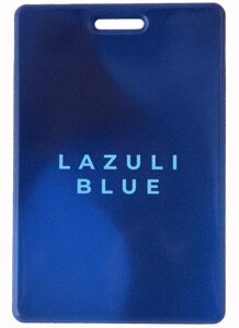 Чехол для карточек вертикальный Monochrome Lazuli blue