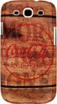 Чехол (клип-кейс) Hardcover 460960 Coca-Cola Coke Wood для Galaxy S3