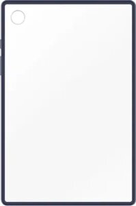 Чехол Samsung EF-QX200TNEGRU для Samsung Galaxy Tab A8 Clear Edge Cover полиуретан прозрачный/синий
