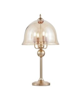 Декоративная настольная лампа Lumina Deco HELMETTI LDT 6821-4 GD