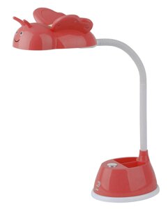 Детская настольная лампа Эра NLED-434-6W-R