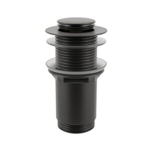 Донный клапан для раковины Wellsee Drainage System черный, матовый (182135000)