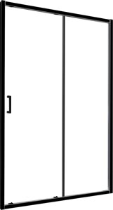 Душевая дверь в нишу RGW Classic CL-14-B 100 см, профиль матовый черный