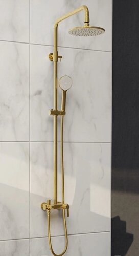 Душевая стойка Rgw Shower Panels золотая