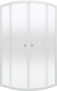 Душевой уголок Triton Лайт 90x90 профиль белый стекло градиент