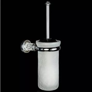 Ёршик для унитаза Boheme Murano crystal хром глянцевый