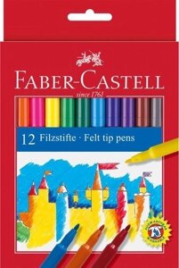 Фломастеры "Замок", 12 цв., Faber-Castell