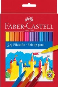 Фломастеры "Замок", 24 цв., Faber-Castell
