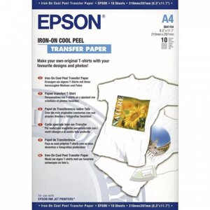 Фотобумага Epson C13S041154 Paper Iron-on Peel Tra
