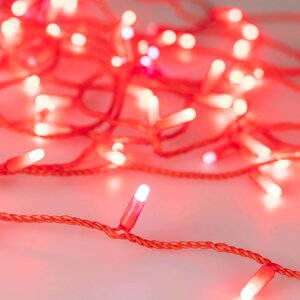 Гирлянда ARD-string-classic-10000-RED-100LED-MILK-FLASH red ardecoled 031195