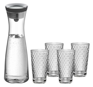 Графин для воды со стаканами 5 предметов