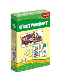 Игра развивающая Дрофа-Медиа Спецтранспорт