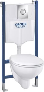 Инсталляция Grohe Solido 5 в 1, 39415000, хром