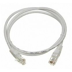 Кабель патч-корд F/UTP 5e кат. 1,5м. Lanmaster LAN-PC45/S5E-1.5-GY RJ45 - RJ45, 4 пары, серый, LSZH