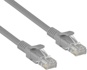 Кабель патч-корд U/UTP 6 кат. 2м exegate UTP-RJ45-RJ45-C6-2M-GY EX272313RUS серый