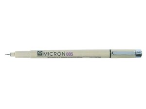 Капиллярная ручка «Pigma Micron», Sakura, 0.20 мм, чёрная