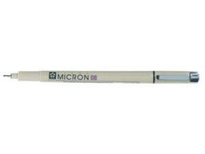 Капиллярная ручка «Pigma Micron», Sakura, 0.50 мм, чёрная