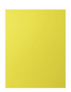 Картон плакатный 48*68см 400г/м лимон, WEROLA