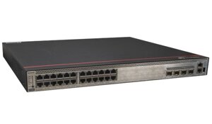 Коммутатор Huawei CloudEngine S5736-S24UM4XC (24*100M/1G/2.5G/5G/10G Ethernet ports, 4*10GE SFP+ ports, 1*слот расширения, PoE, 1*1000WAC power, L-M