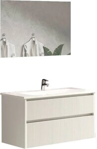 Комплект мебели Sanvit Рольф-2 90 белый глянец