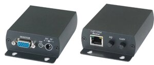 Комплект SC&T TTA111VGA (T+R) для передачи VGA сигнала по витой паре (до 300 метров) 1 VGA коннектор и RJ45, макс. разрешение 1600х1200пикс. при 85Гц