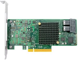 Контроллер ACD ACD SAS3008-8R pcie 3.0 x8 LP, SAS/SATA 12G, RAID 0,1,10,1E, JBOD, 8port (2*int SFF8643),3008ROC (LSI 9341-8i) RTL