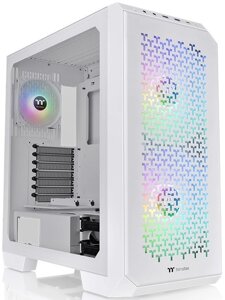 Корпус ATX Thermaltake View 300 MX CA-1P6-00M6WN-00 белый, без БП, боковая и фронтальная паели закаленое стекло, USB 3.0, 2*USB 2.0, audio